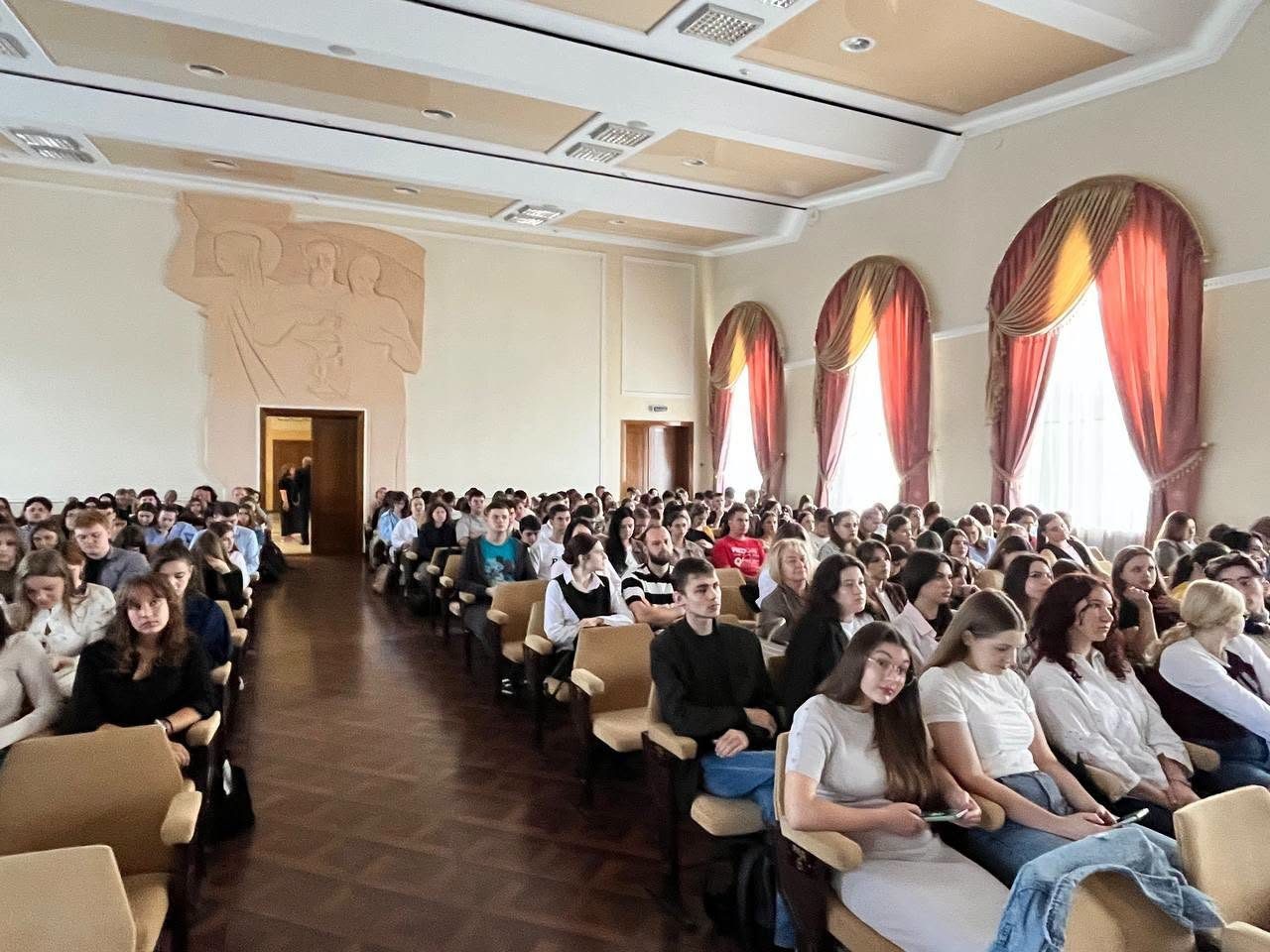 Зал конференції в Тернопільському національному медичному університеті